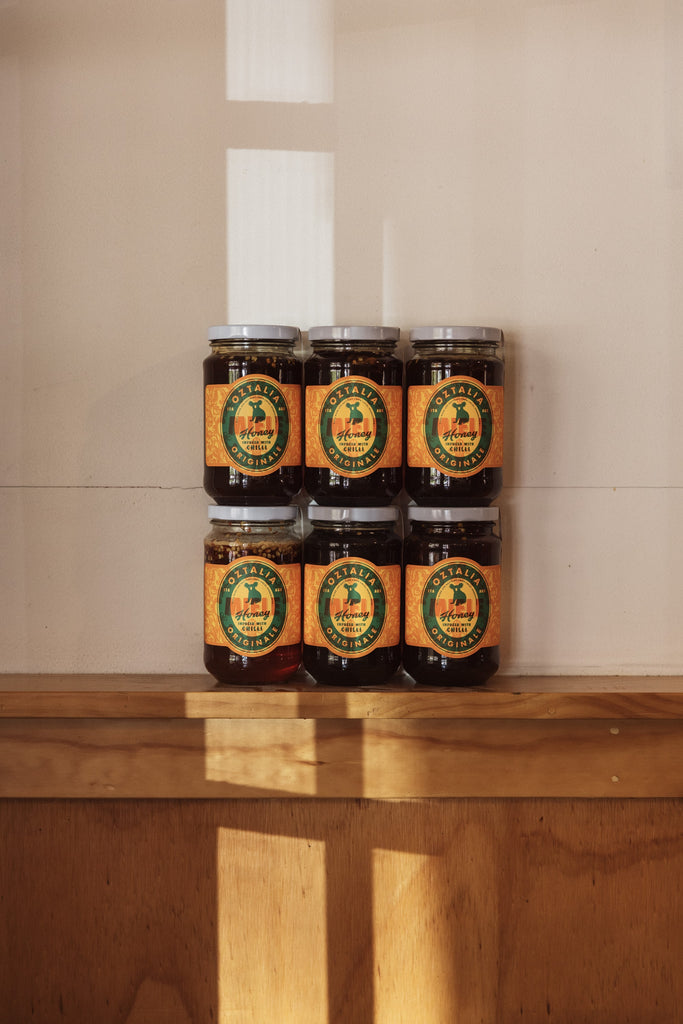 Chilli Honey 475g - 100% Natural Raw Fleurieu Honey & McLaren Vale Red Chillies